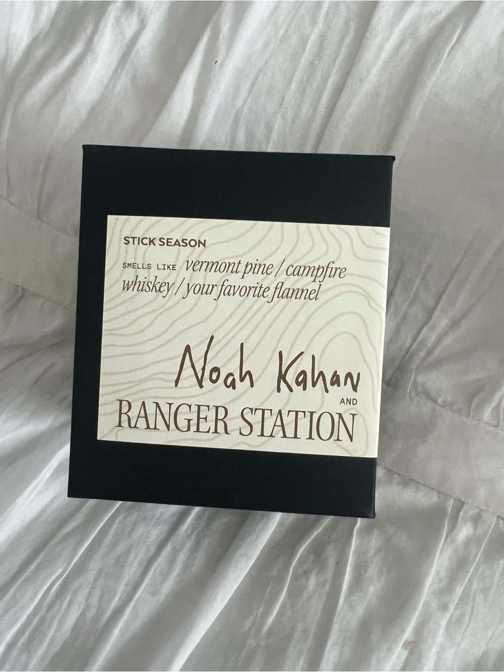 Noah Kahan stuck season candle NIB